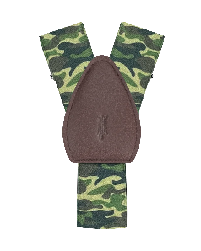 Davidson Camo Shirttail Garters