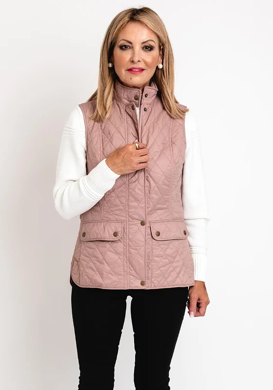 Barbour International Womens Otterburn Gilet, Pink