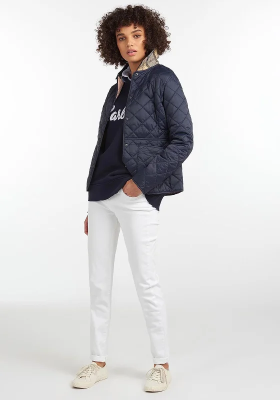 Barbour Womens Deveron Quilted Jacket, Navy