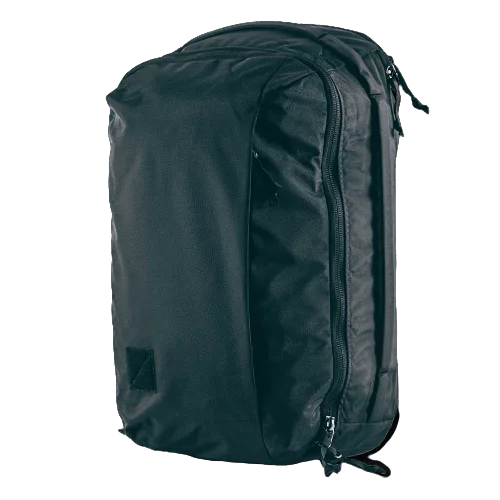 Soft - sided travel bag with reinforced corners for durabilityEvergoods Civic Panel Loader 28L MIRROR - Solution Black Soft - sided travel bag with reinforced corners for durabilityEvergoods Civic Panel Loader 28L MIRROR - Solution Black
